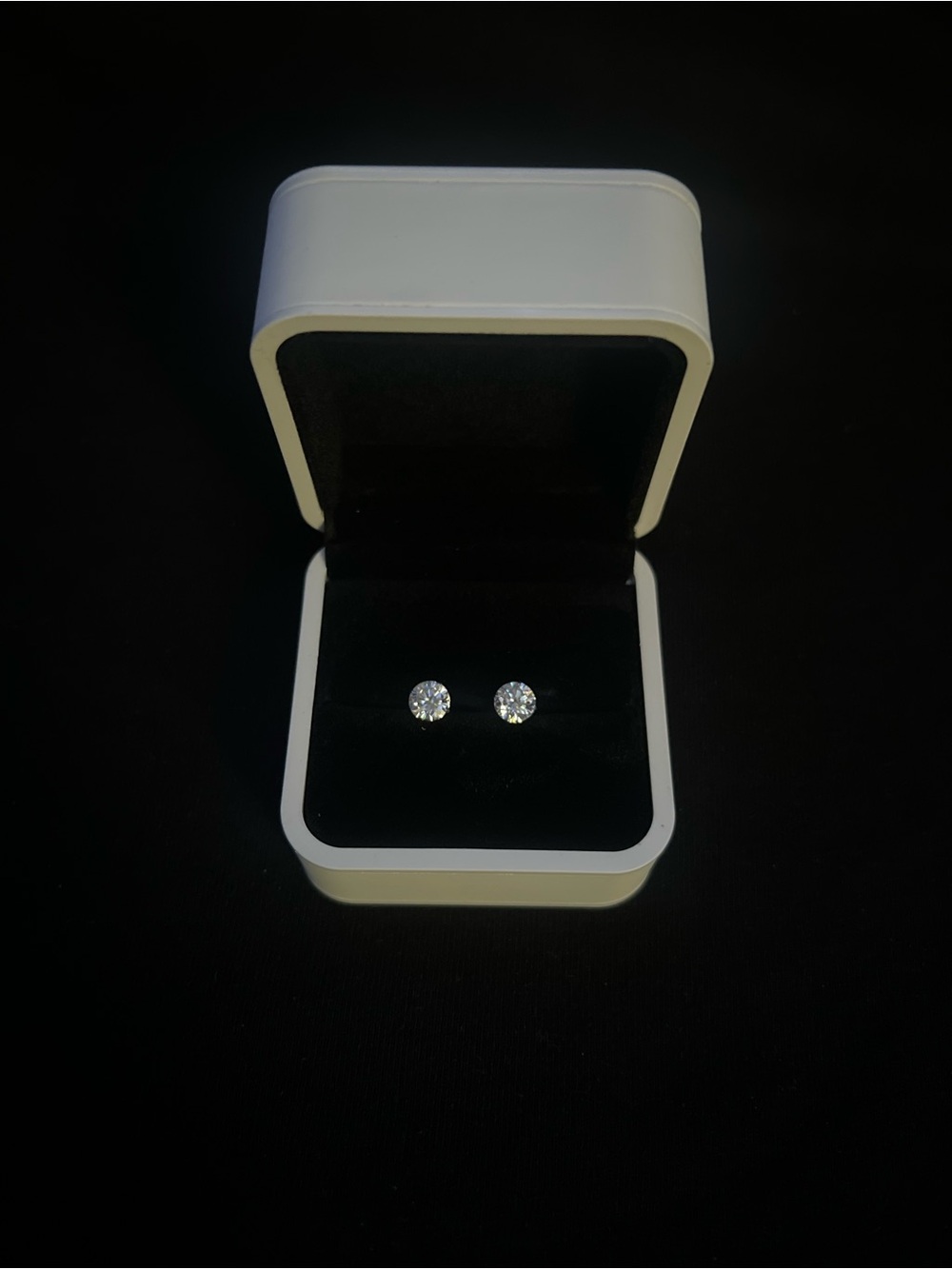 1CT Moissanite Stud Earrings ๐